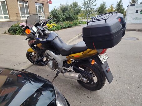 1997 Yamaha TDM850, золотистый, 190000 рублей, вид 2