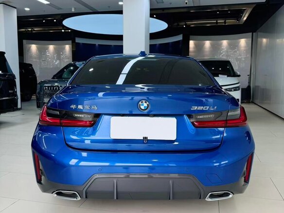 2023 BMW 3 серии Long 320Li VII (G2x) Рестайлинг, синий, 3280000 рублей - вид 4