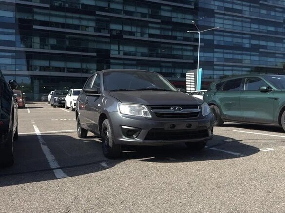 2017 Lada (ВАЗ) Granta I, серый - вид 1