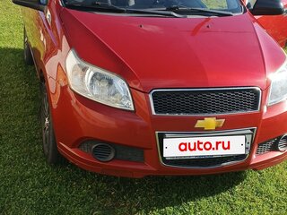 2009 Chevrolet Aveo I Рестайлинг, красный, 450000 рублей, вид 3