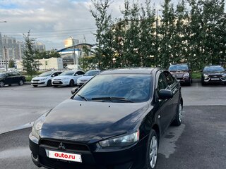 2009 Mitsubishi Lancer X, чёрный, 600000 рублей, вид 1
