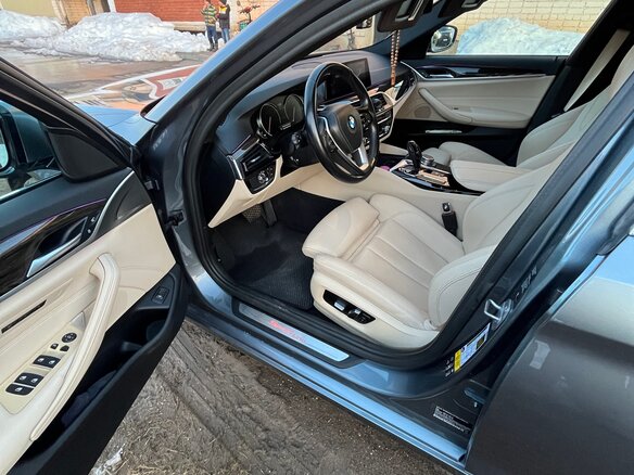 2018 BMW 5 серии 530i xDrive VII (G30/G31/G38), серый, 3150000 рублей - вид 11