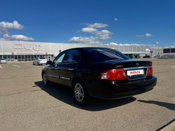 2003 Kia Optima I Рестайлинг, чёрный - вид 2