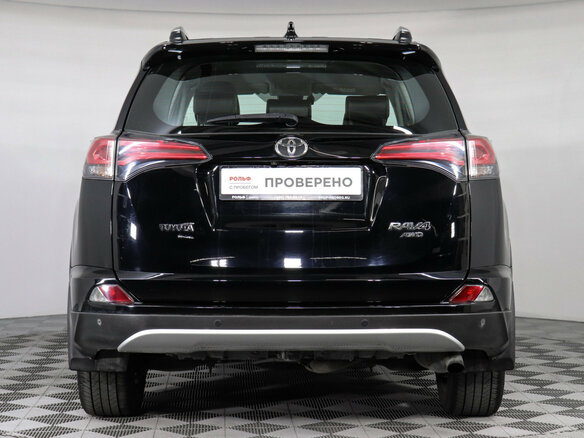 2019 Toyota RAV4 IV (XA40) Рестайлинг, чёрный - вид 6