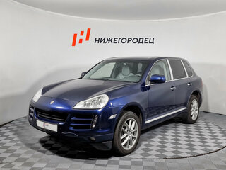 2009 Porsche Cayenne Diesel I Рестайлинг (957), синий, 1416000 рублей, вид 1