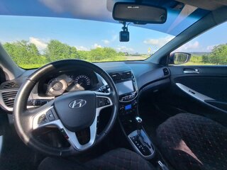 2012 Hyundai Solaris I, красный, 890000 рублей, вид 2