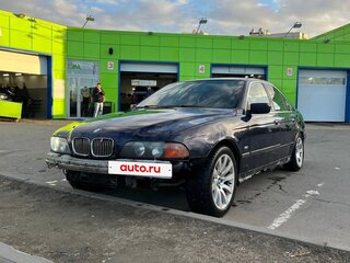 1998 BMW 5 серии 520i IV (E39), синий, 210000 рублей, вид 1