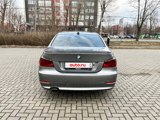 2008 BMW 5 серии 520d V (E60/E61) Рестайлинг, серый, 997000 рублей, вид 4