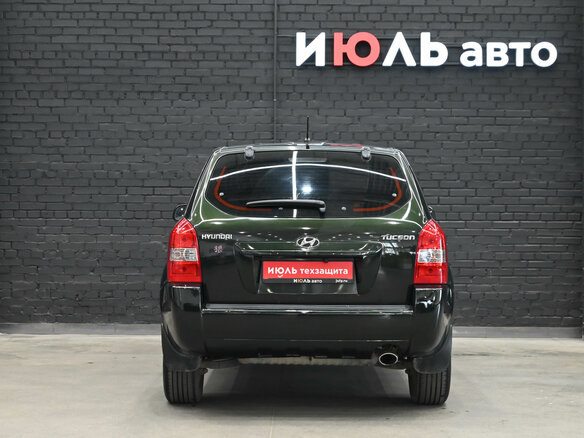 2008 Hyundai Tucson I, зелёный, 820000 рублей - вид 5