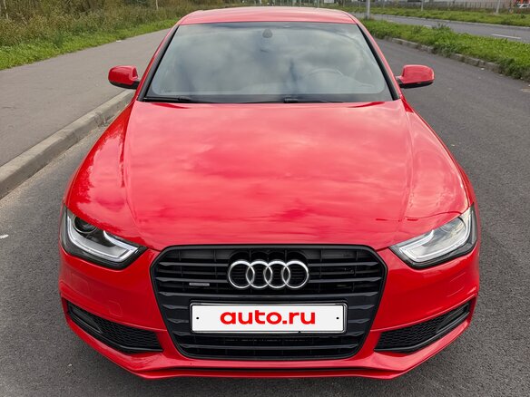 2012 Audi A4 IV (B8) Рестайлинг, красный, 2100000 рублей - вид 1