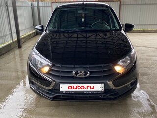 2023 Lada (ВАЗ) Granta Euro-2 I Рестайлинг, чёрный, 840000 рублей, вид 2