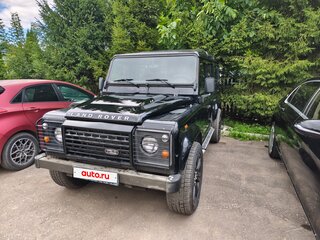 2007 Land Rover Defender 110 I Рестайлинг, чёрный, 3600000 рублей, вид 4