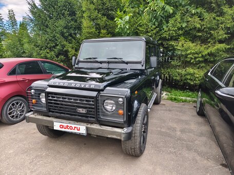 2007 Land Rover Defender 110 I Рестайлинг, чёрный, 3600000 рублей, вид 4