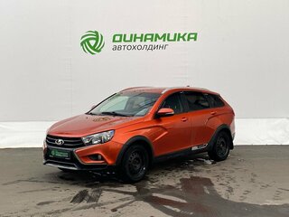 2019 Lada (ВАЗ) Vesta SW Cross I, оранжевый, 910000 рублей, вид 1