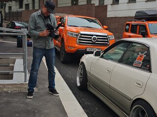 2000 Toyota Mark II VIII (X100), белый, 1100000 рублей, вид 4
