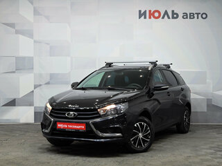 2021 Lada (ВАЗ) Vesta SW I, чёрный, 1190000 рублей, вид 1