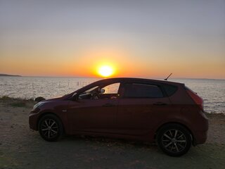 2012 Hyundai Solaris I, красный, 500000 рублей, вид 3