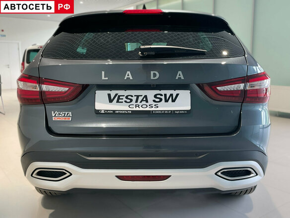 2026 Lada (ВАЗ) Vesta SW Cross I Рестайлинг (NG), серый - вид 24