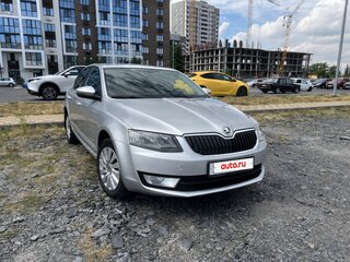 2016 Skoda Octavia III (A7), серебристый, 1677000 рублей, вид 4