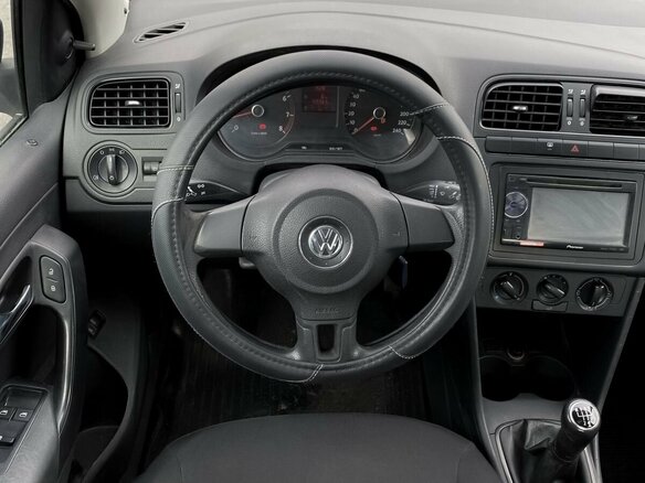 2012 Volkswagen Polo V, синий, 499000 рублей - вид 8