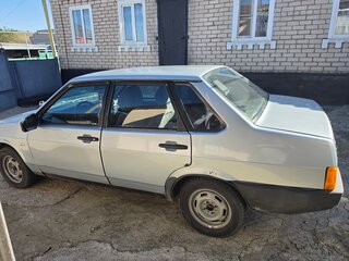 2002 Lada (ВАЗ) 21099, серебристый, 130000 рублей, вид 1