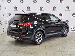 2015 Hyundai Santa Fe III, чёрный, 1457000 рублей, вид 5