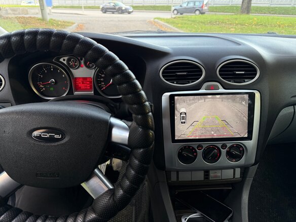 2008 Ford Focus II Рестайлинг, синий, 460000 рублей - вид 11