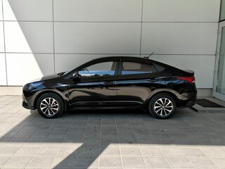 2020 Hyundai Solaris II Рестайлинг, чёрный, 1059000 рублей, вид 5