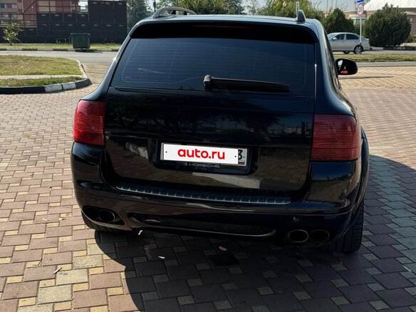2005 Porsche Cayenne Turbo I (955), чёрный, 790000 рублей - вид 4