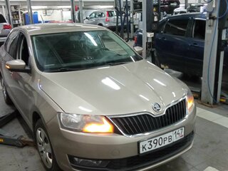 2019 Skoda Rapid I Рестайлинг, бежевый, 1390000 рублей, вид 2