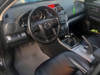 2011 Mazda 6 II (GH) Рестайлинг, чёрный, 870000 рублей, вид 3