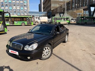 2008 Hyundai Sonata ТагАЗ IV (EF) Рестайлинг, чёрный, 330000 рублей, вид 1
