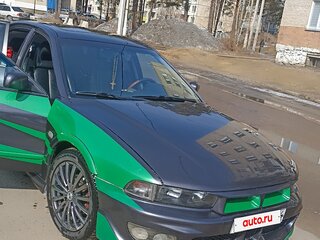 2002 Mitsubishi Galant VIII Рестайлинг, зелёный, 430000 рублей, вид 1