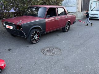 2007 Lada (ВАЗ) 2107, красный, 150000 рублей, вид 4