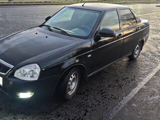 2008 Lada (ВАЗ) Priora I, чёрный, 310000 рублей, вид 1