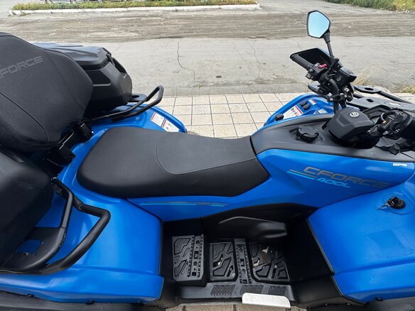 2022 CFMoto CFORCE 400L EPS, синий, 535000 рублей - вид 9
