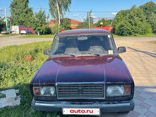 2006 Lada (ВАЗ) 2107, красный, 63000 рублей, вид 1