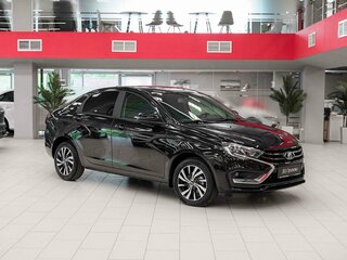 2026 Lada (ВАЗ) Vesta I Рестайлинг (NG), чёрный, 1550000 рублей, вид 3