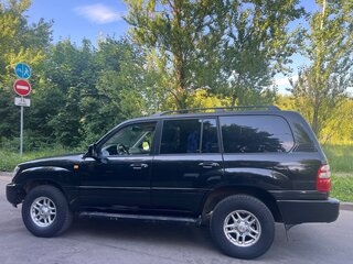 2003 Toyota Land Cruiser 100 Series Рестайлинг 1, чёрный, 1450000 рублей, вид 4