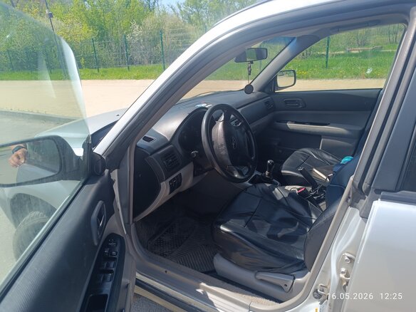 2002 Subaru Forester II, серебристый, 350000 рублей - вид 7