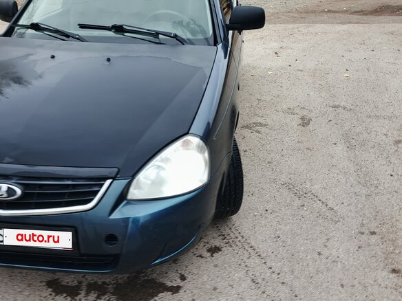2012 Lada (ВАЗ) Priora I, синий - вид 2