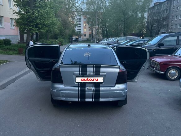 2000 Opel Astra G, серый, 355000 рублей - вид 6