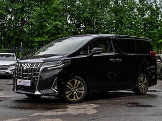 2019 Toyota Alphard III Рестайлинг, чёрный, 3626000 рублей, вид 1