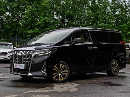 2019 Toyota Alphard III Рестайлинг, чёрный, 3562000 рублей, вид 1