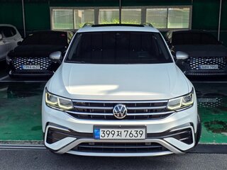 2023 Volkswagen Tiguan Allspace II Рестайлинг, белый, 2400000 рублей, вид 2