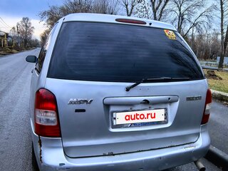 2001 Mazda MPV II (LW), серебристый, 300000 рублей, вид 4
