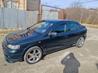 1998 Opel Astra G, зелёный, 250000 рублей, вид 4