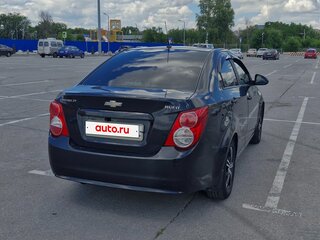 2012 Chevrolet Aveo II, чёрный, 610000 рублей, вид 4
