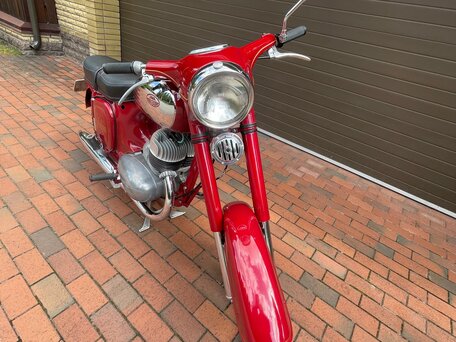 1964 Jawa 350/360, красный, 350000 рублей, вид 3