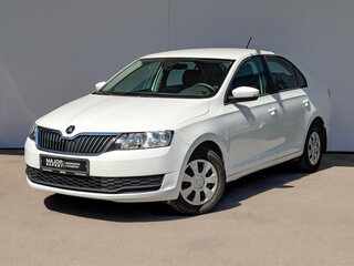 2019 Skoda Rapid I Рестайлинг, белый, 865000 рублей, вид 1